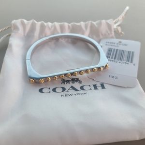 Coach Daisy Rivet Side Hinge Bangel